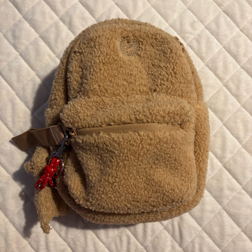 PINK Victoria's Secret Cozy Tan Mini Bag